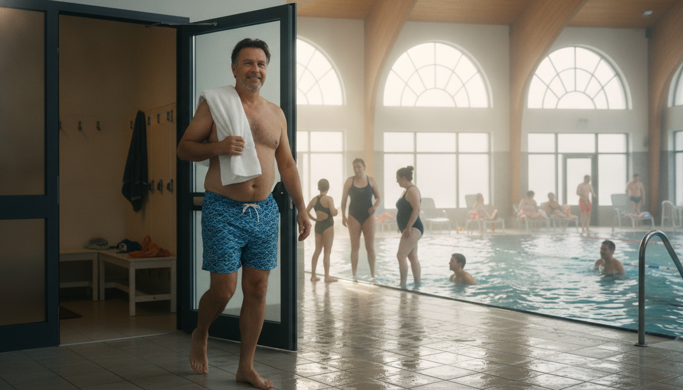 Schwimmbad-Angst: So startest du trotz Bauchkomplex